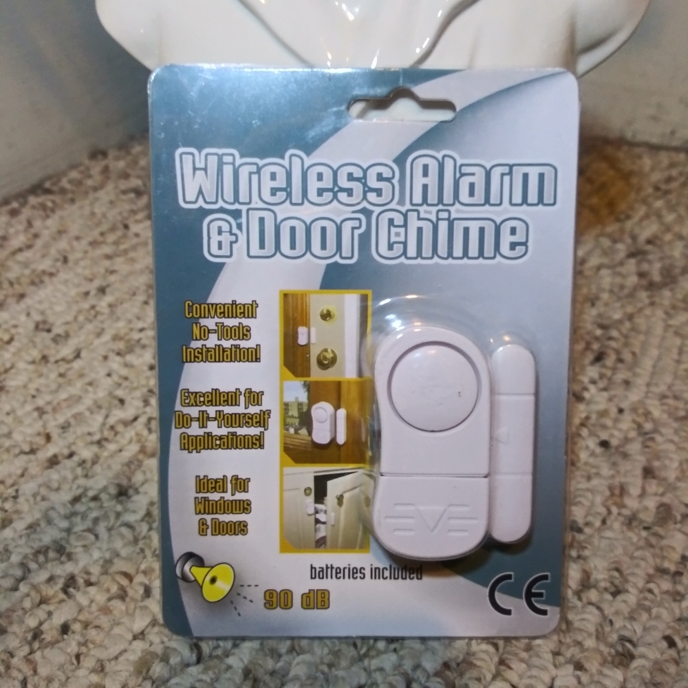 Hampton Direct Wireless Alarm & Door Chime